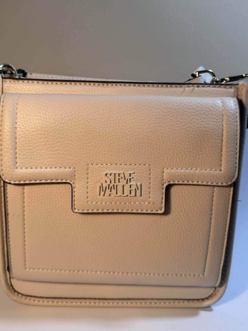 Steve Madden Women's Blexi Web Crossbody Bag (Taupe)